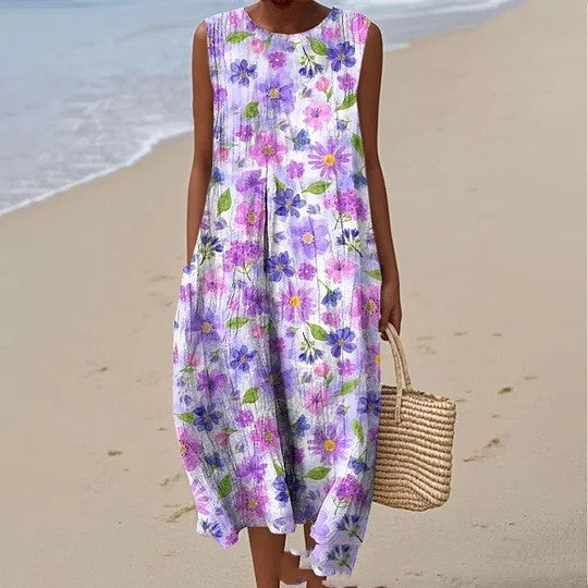 Denise - Summer Floral Dress