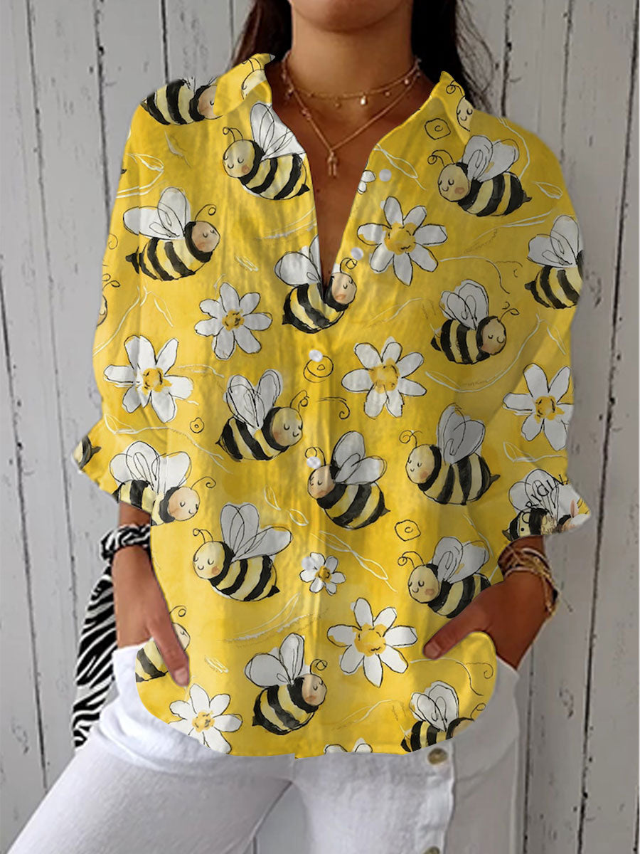 Catherine - Bee Blossom Blouse