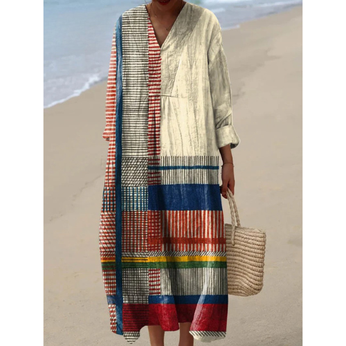 Christine - Patchwork Dress