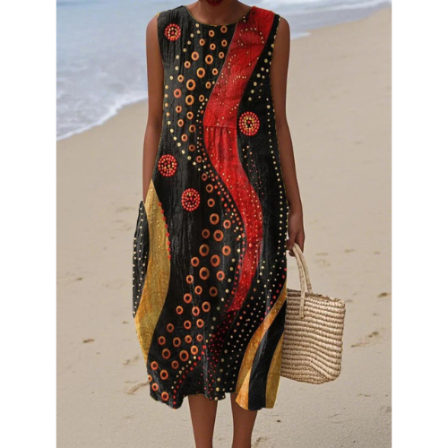 Clarice - Fire Rhythm Dress