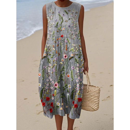 Nancy - Embroidered Country Dress