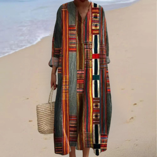 Hazel - Woven Ethnic Dress