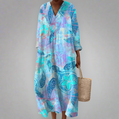 Catherine - Blue Ocean Dress
