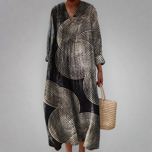 Alice - Elegant Graphic Dress