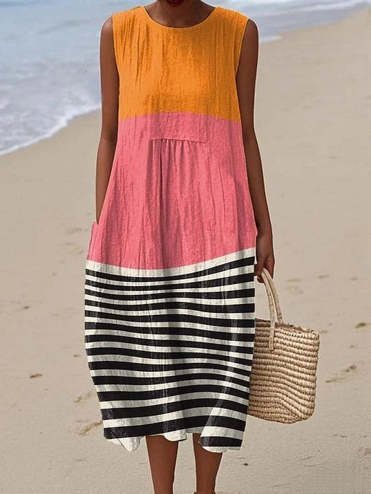 Celia - Colour Block Dress
