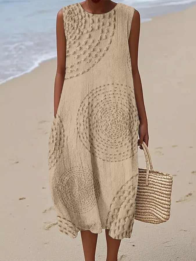 Lorraine – Lightweight Natural Dress