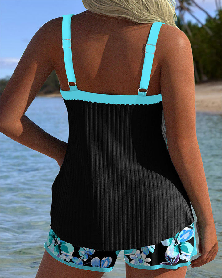 Eleanor – Printed Tankini Set