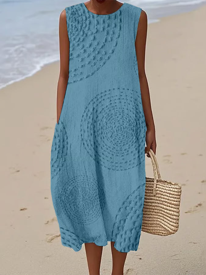 Lorraine – Lightweight Natural Dress