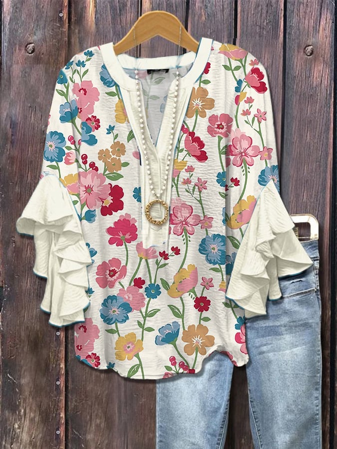 Isla Bloom - Joyful Garden Blouse
