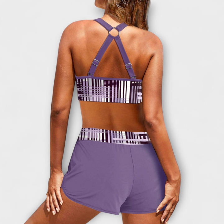 Clementine - High-Waisted Ribbed Bikini