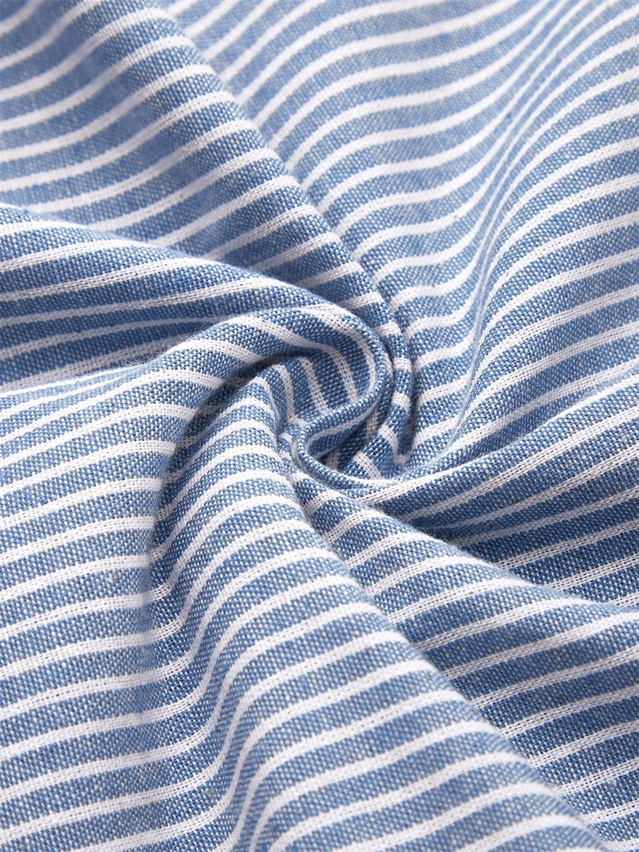 Elsie – Striped Midi Dress