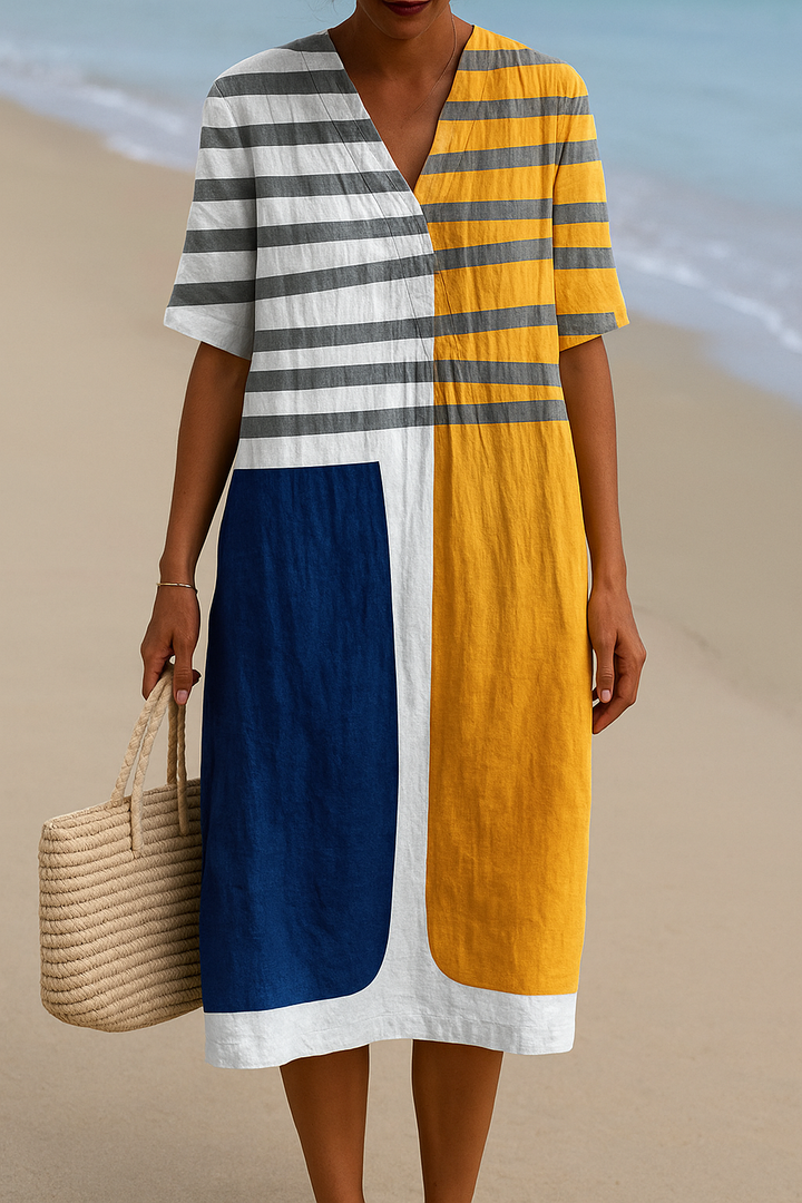 Merle - Color Block Dress