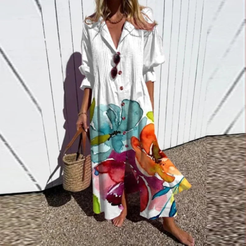 Faye – Coastal Breeze Dress