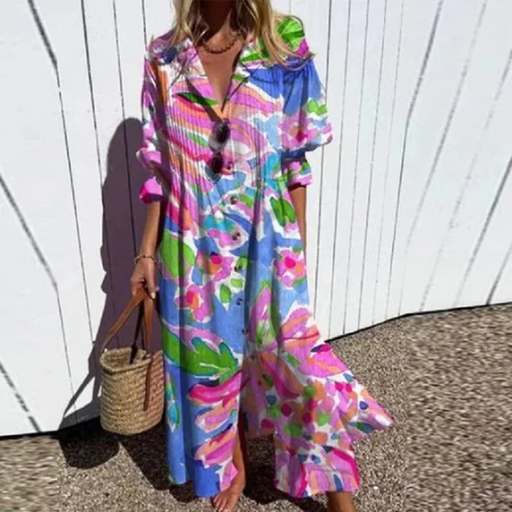 Faye – Coastal Breeze Dress