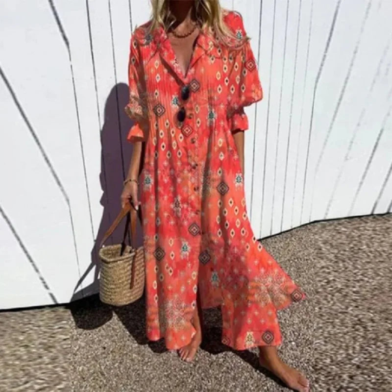 Faye – Coastal Breeze Dress