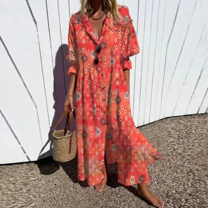 Faye – Coastal Breeze Dress