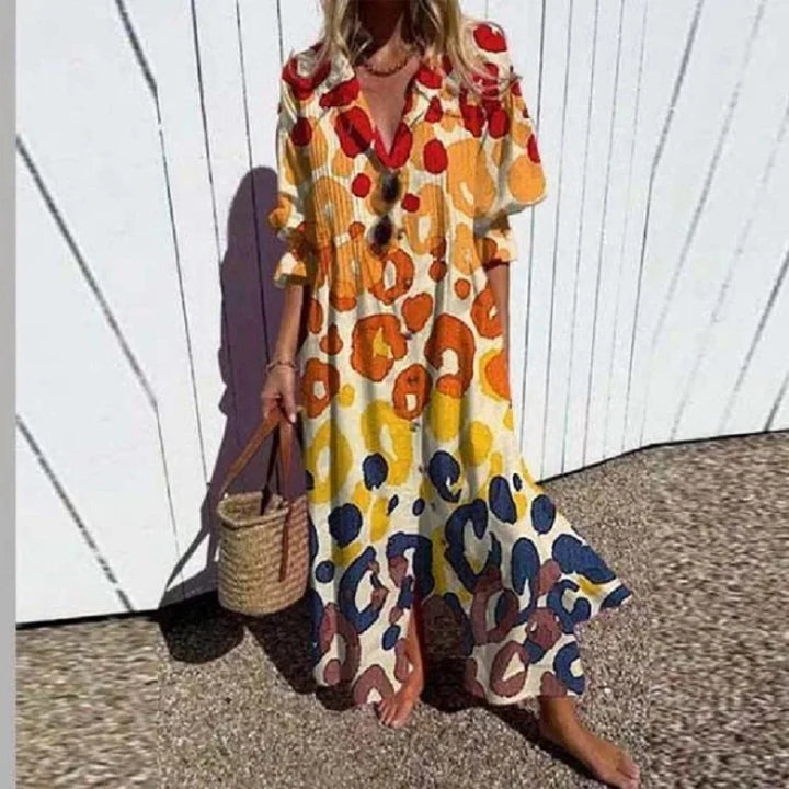 Faye – Coastal Breeze Dress