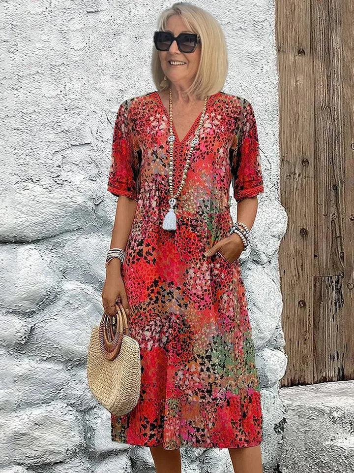 Gloria – Relaxed Fit Midi Dress